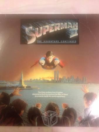 Vendo laser disc superman 2
