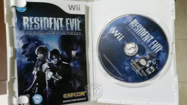 Resident evil THE DARKSIDE CHRONICLES para wii