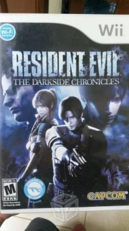 Resident evil THE DARKSIDE CHRONICLES para wii