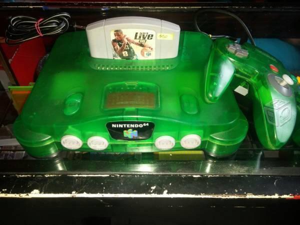 Nintendo 64 green jungle