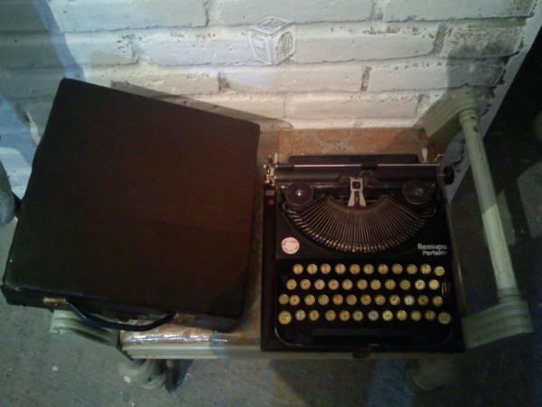 Es uns maquina de escribir remintong