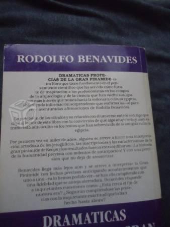 Rodolfo Benavides Dramaticas Profecias