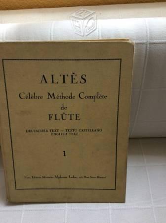 Método para el estudio de flauta transversa