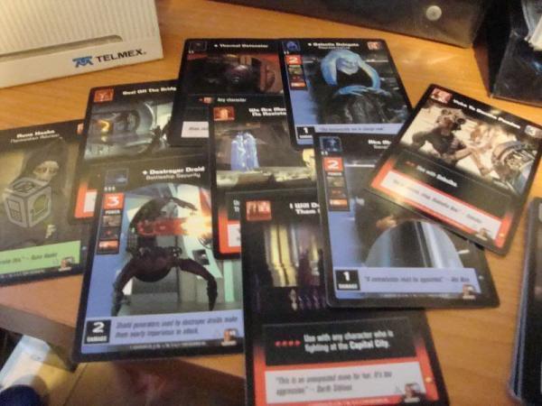 Star Wars Coleccion 19 Tarjetas TCG