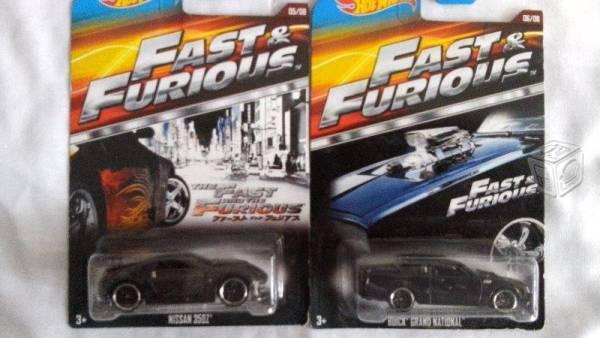 Serie Rapido y Furioso 8 autos Hot Wheels