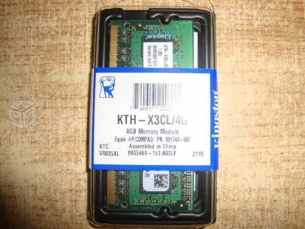 RAM para Laptop SODDR3 4GB PC12800 1600MHZ Nueva
