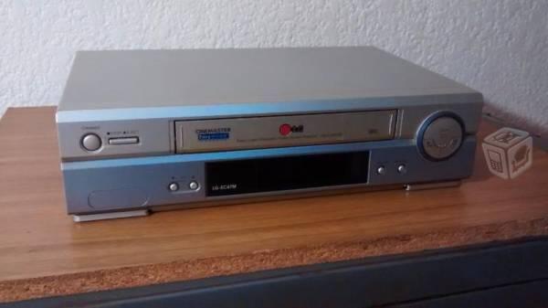 Videocasetera vhs marca lg,modelo ec 47 m-cine mas