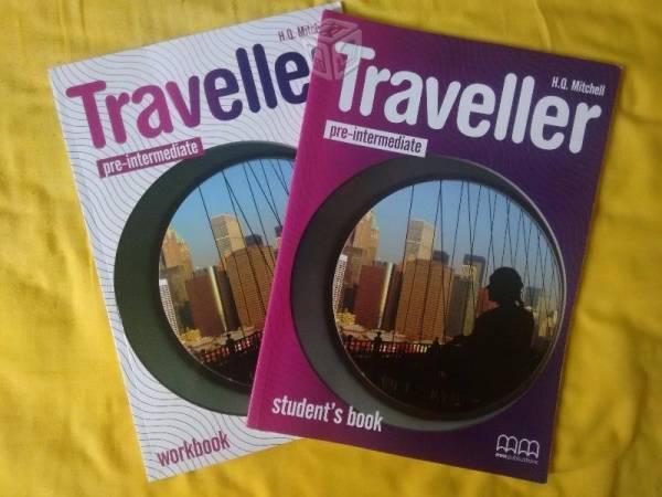 Libros inglés TRAVELLER PRE INTERMEDIO morados