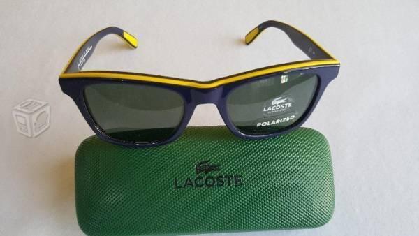 Lentes de sol LACOSTE polarizados originales