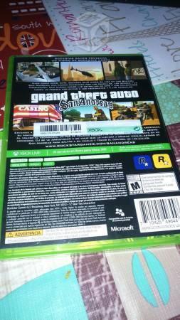 Vendo Gta san Andrés Xbox 360