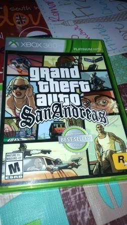 Vendo Gta san Andrés Xbox 360