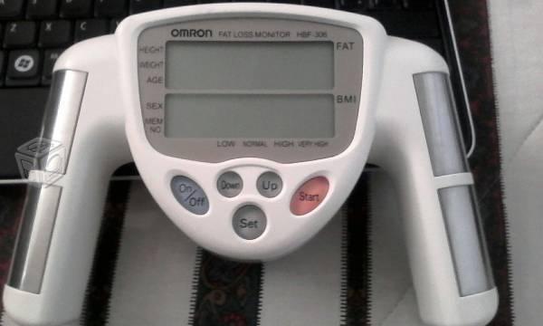 Monitor de perdida de grasa digital marca OMRON