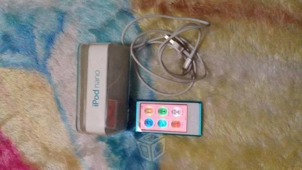Ipod nano 7g de 16gb azul
