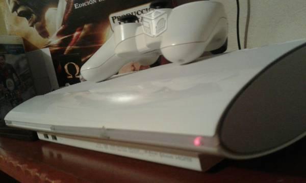 Ps3 edicion especial color blanco v/c