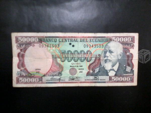 Billete Quito 1999