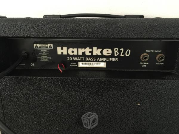 Amplificador Hartke para bajo eléctrico