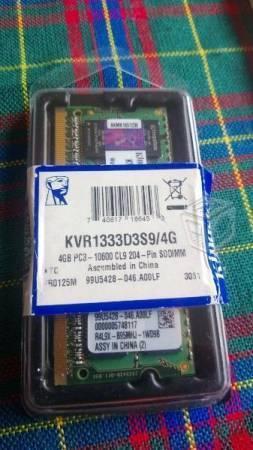 Memoria KVR1333D3S9/4G PC3