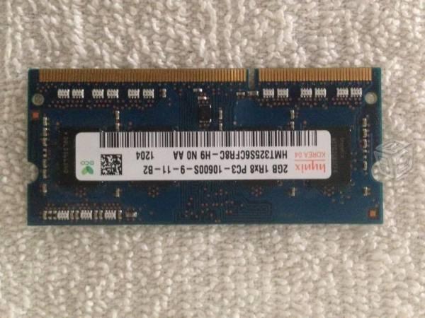 Memoria Ram 2Gb, DDR3 10600S