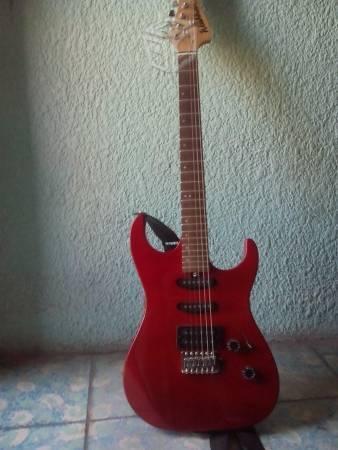 Guitarra eléctrica roja- washburn