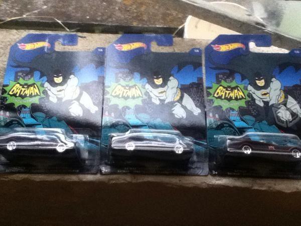 Batimovil de batman de hot wheels