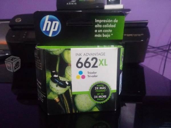 Cartucho hp 662xl tri-color