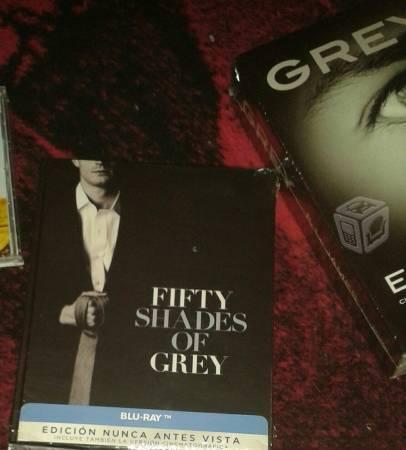 50 sombras de Grey 4to libro y película Blu-Ray