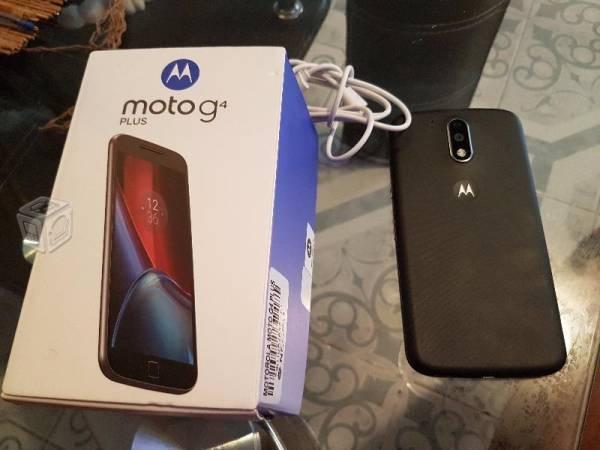 Motorola moto g4 plus negro libre caja w v/c