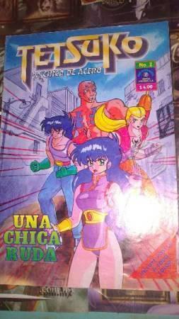 Comic Manga mexicano Tetsuko la Chica de Acero