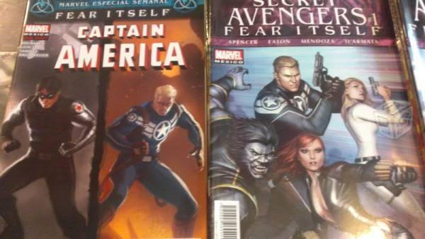 Marvel Comics Fear Itself Saga Completa