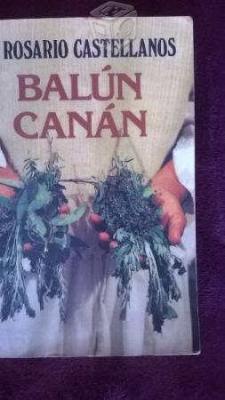Balún Canán de Rosario Castellanos, libro