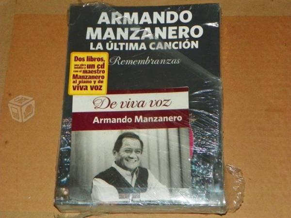 Armando Manzanero la ultima cancion 2 libros y cd