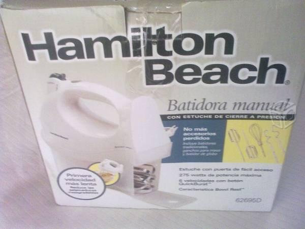 Batidora Manual marca Hamilton Beach (Nueva)