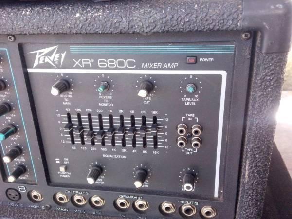 Consola peavey xr 680 c 8 canales USA