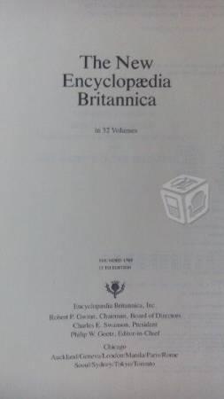 Encyclopaedia Britannica 15th Edition, 32 Volumes