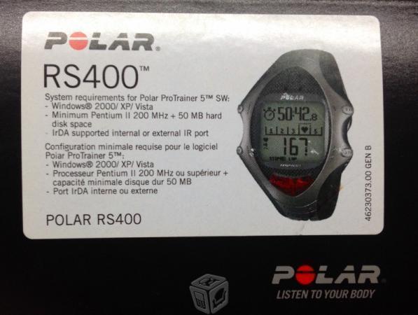 Reloj polar rs400