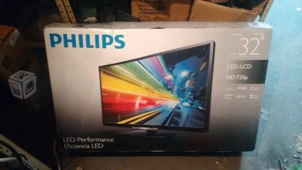 Pantalla led full hd philips de 32