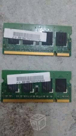 2 Memoria RAM 512Mb, ProMOS DDR2-667MHz-CL5