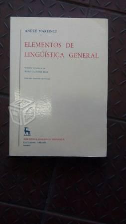 Elementos de linguistica general
