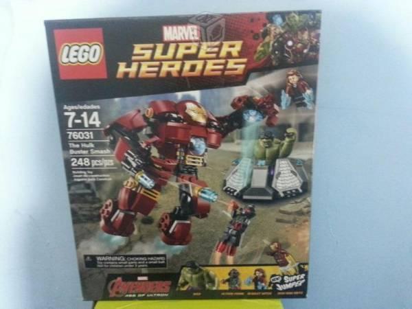 Lego original 76031 Hulk Buster nuevo y sellado