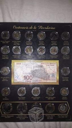 Álbum de Monedas Centenario y Bicentenario y más