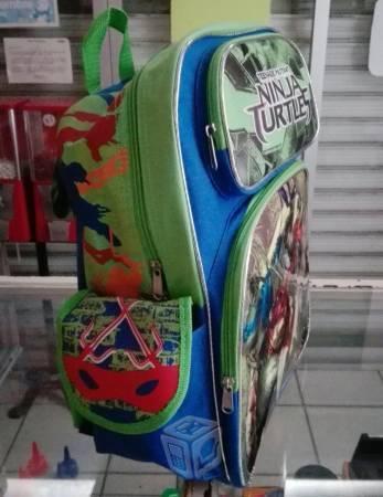 Mochila nueva de las Tortugas Ninja